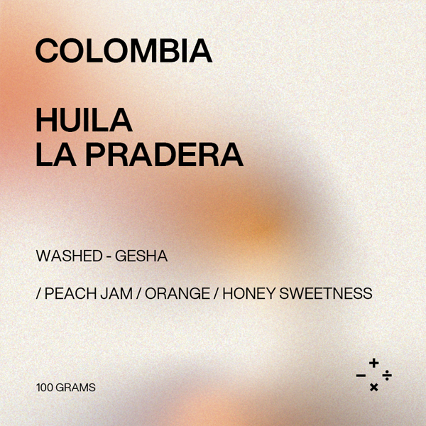 Filter - Colombia, La Pradera, Huila