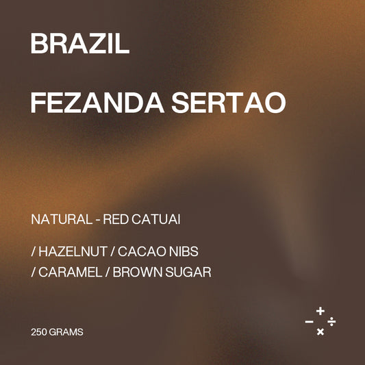 Espresso - Brazil, Fazenda Sertão