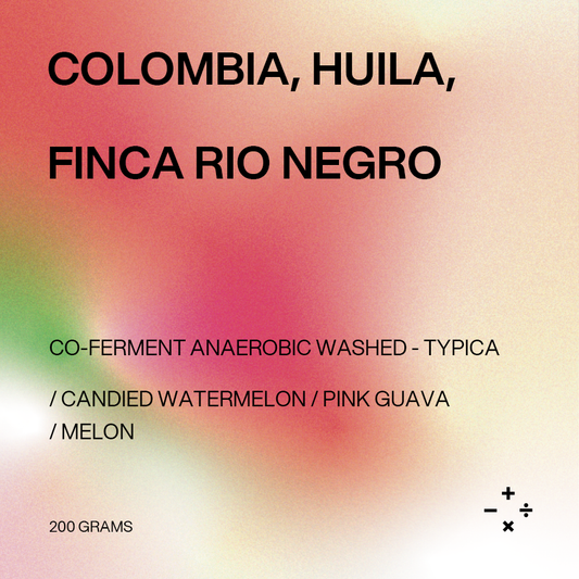 Filter - Colombia, Huila, Finca Rio Negro