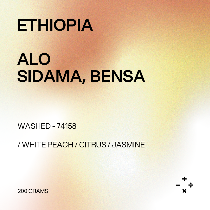Filter - Ethiopia, Alo, Sidama Bensa